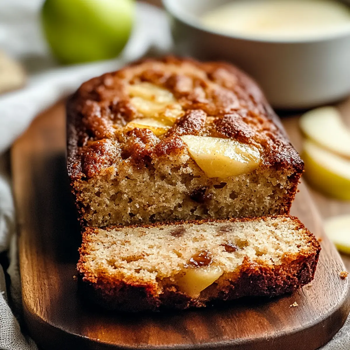 Apple Cinnamon Bread