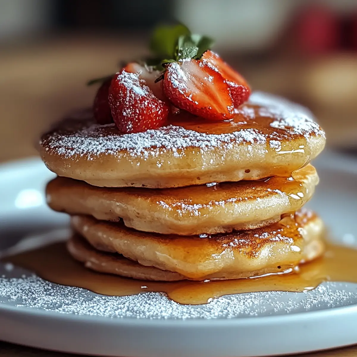 Spanish Churro Pancakes