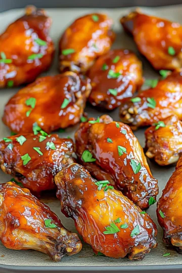 Honey BBQ Chicken Wings