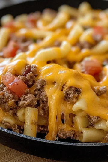 Cheeseburger Skillet