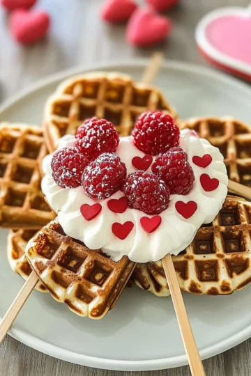 Valentine Waffles