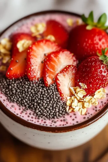 Strawberry Chia Pudding