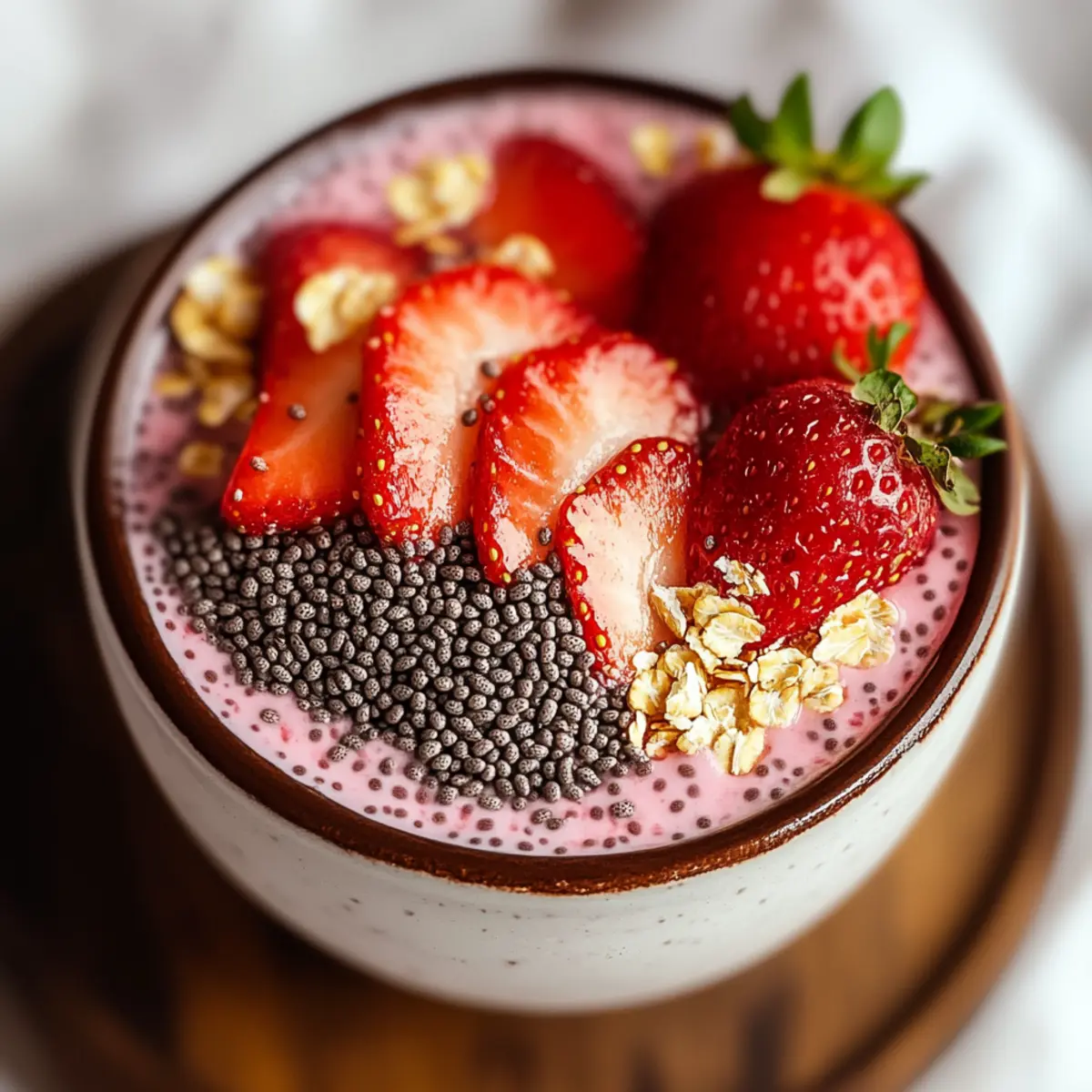 Strawberry Chia Pudding