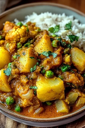 Cauliflower Potato Curry