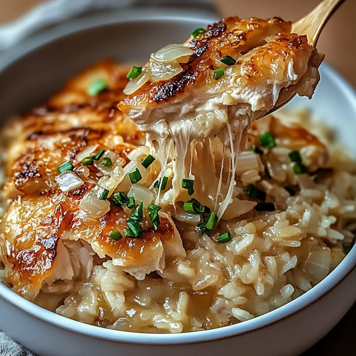 French Onion Chicken Rice