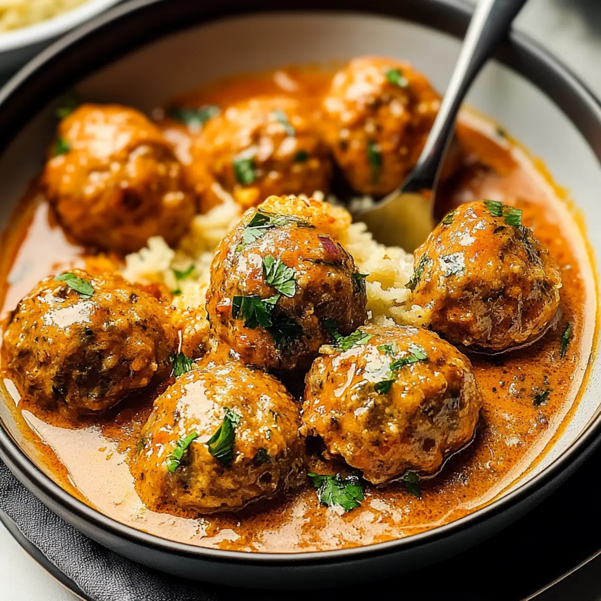 Paprika Chicken Meatballs