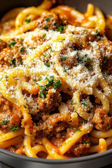 One Pot Italian Sausage Pasta