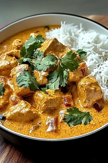 Creamy Indian Chicken Curry