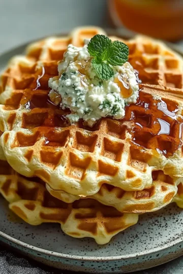 Cottage Cheese Waffles