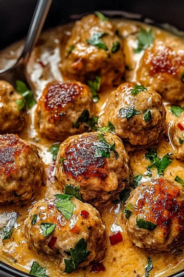 Marry Me Chicken Meatballs