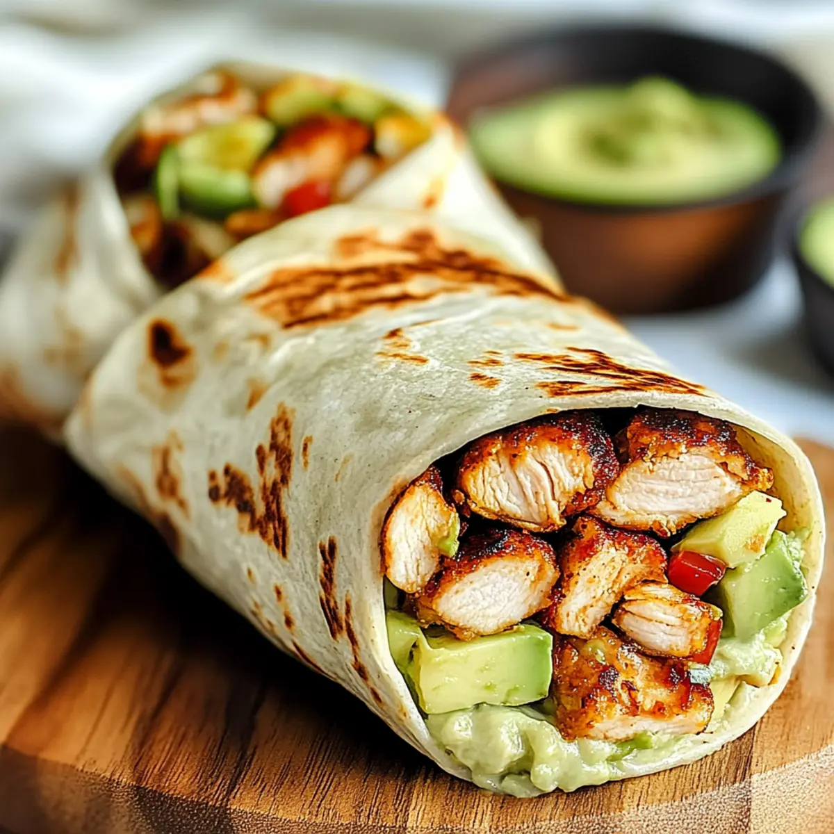 Chicken Avocado Wrap