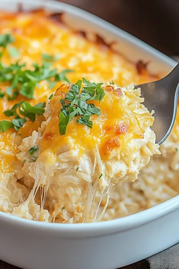 Cheesy Chicken and Rice