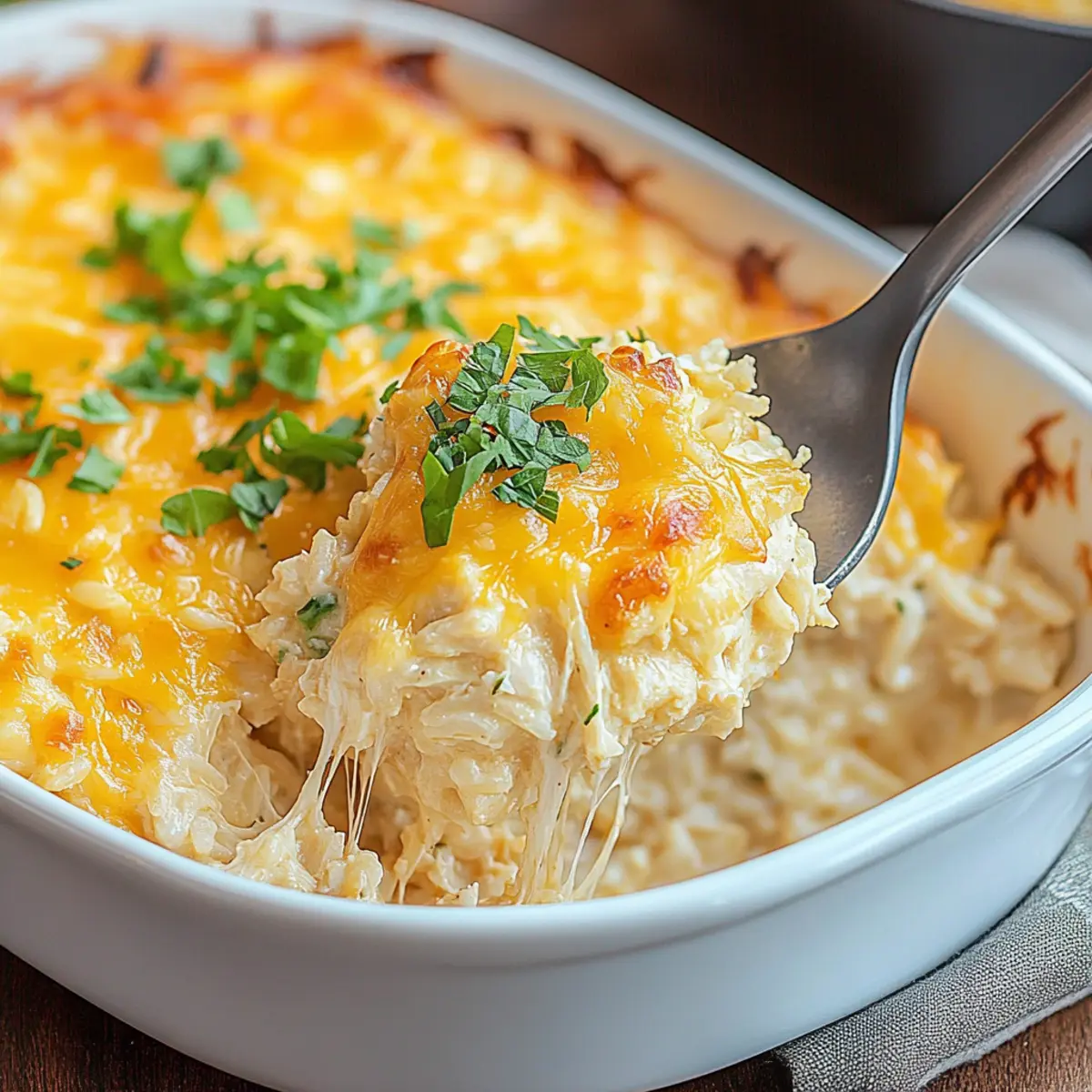 Cheesy Chicken and Rice