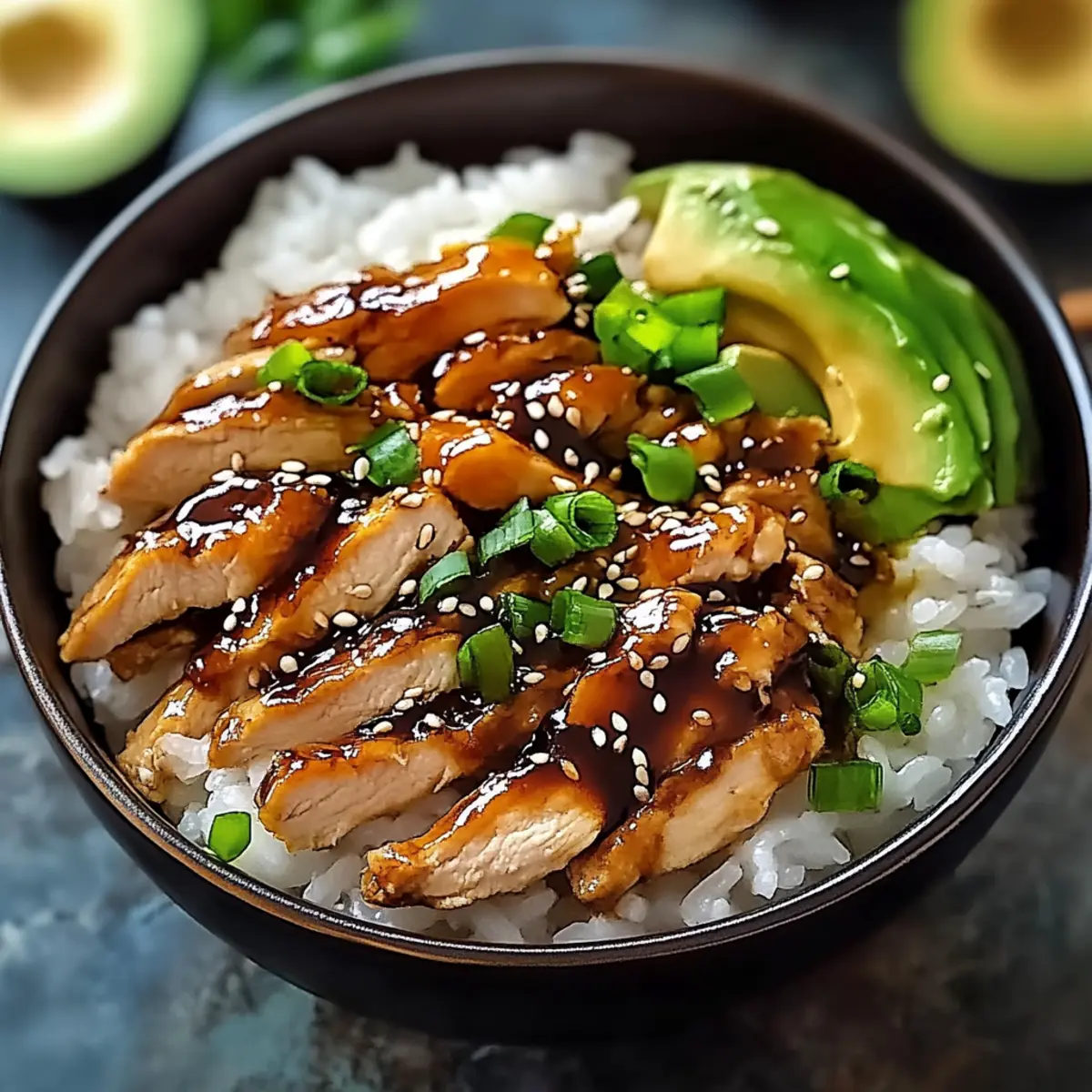 Teriyaki Chicken Rice Bowl