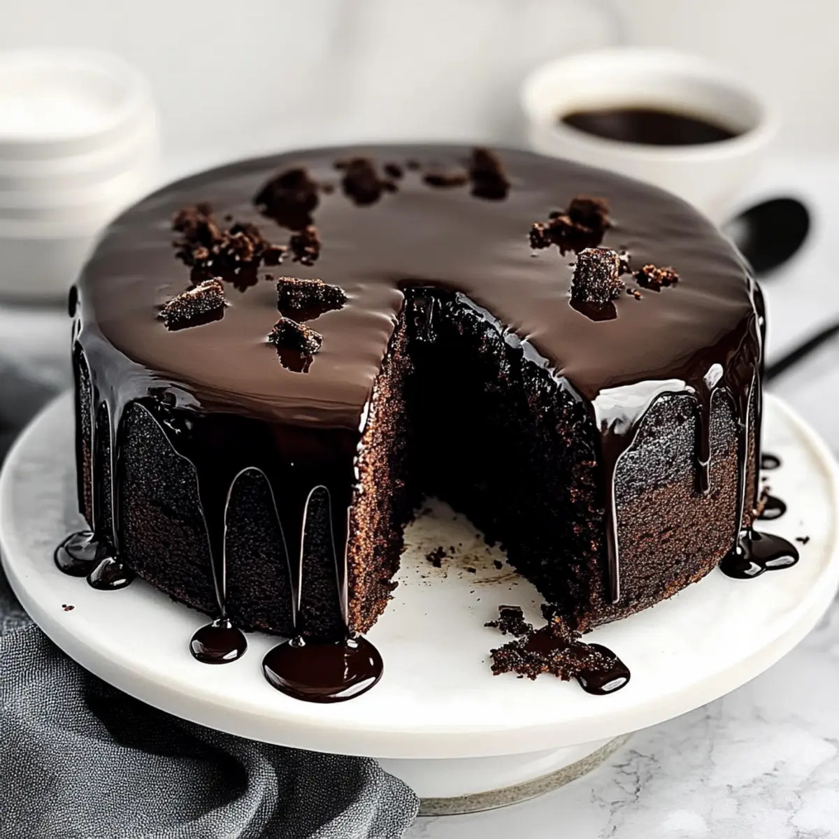 Chocolate Ganache Cake