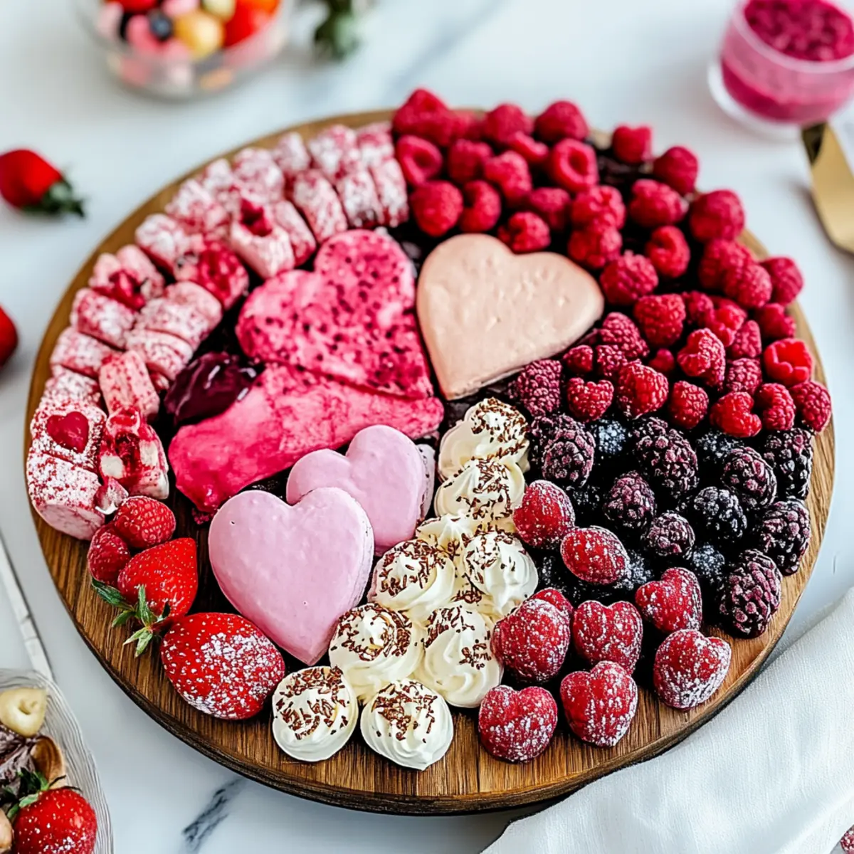 Valentine's Day Dessert Board