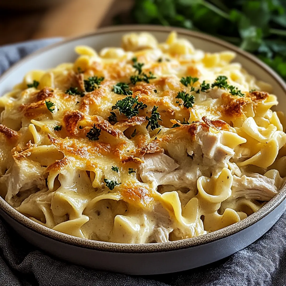 Chicken and Noodle Casserole