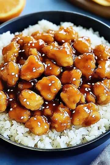 Orange Chicken Recipe