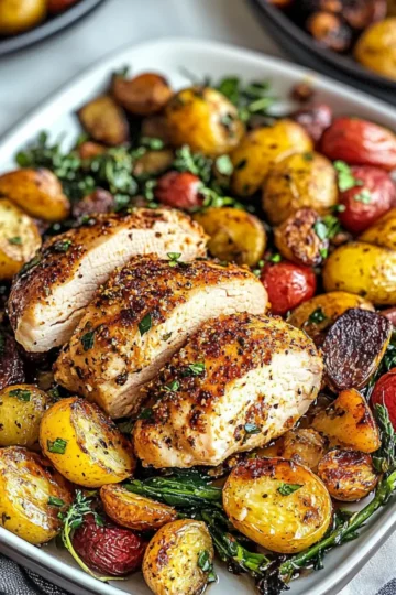 Sheet Pan Chicken and Veggies