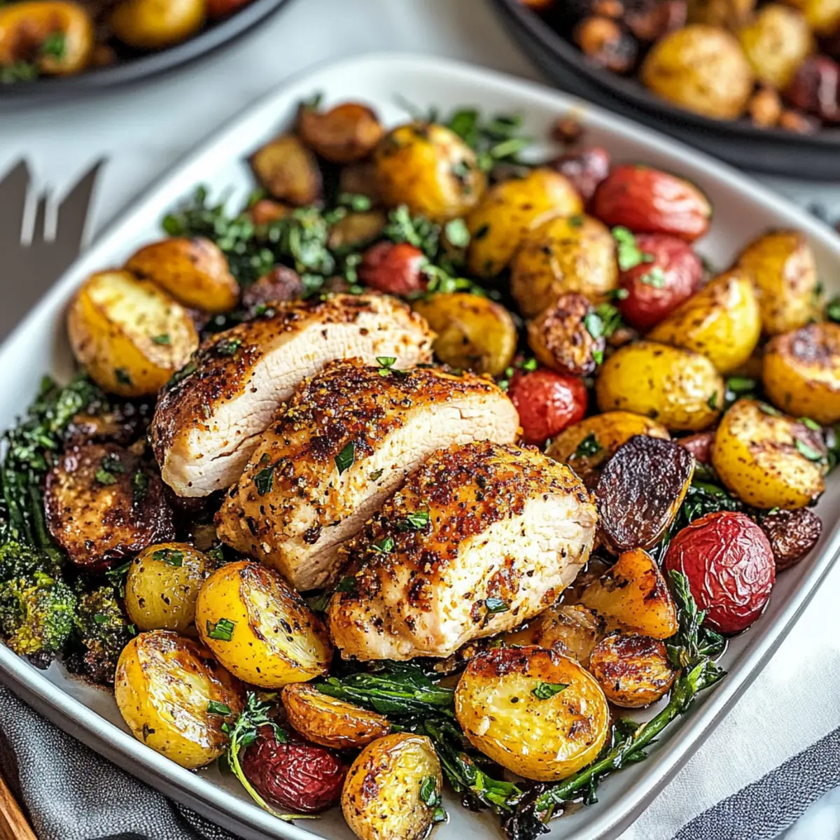 Sheet Pan Chicken and Veggies