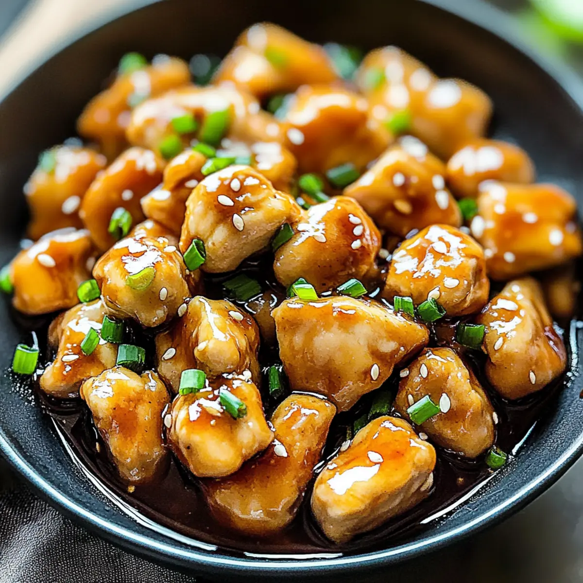 Honey Garlic Chicken