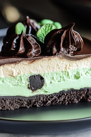 Mint Chocolate Cheesecake