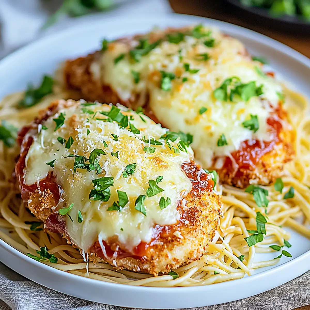 Air Fryer Chicken Parmesan