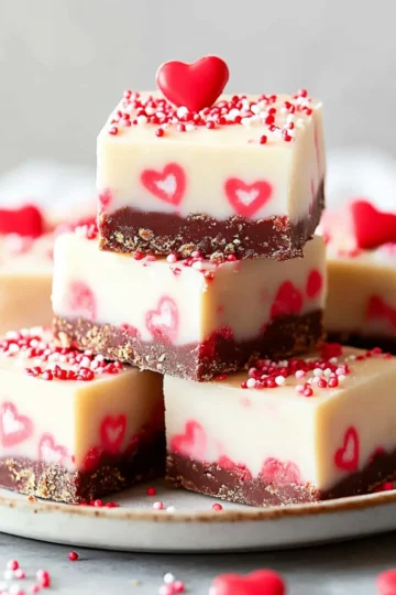 Valentine’s Day Fudge