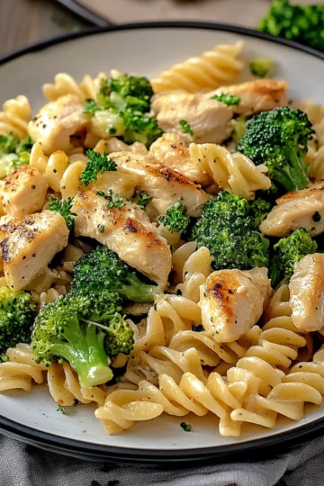 Chicken and Broccoli Pasta